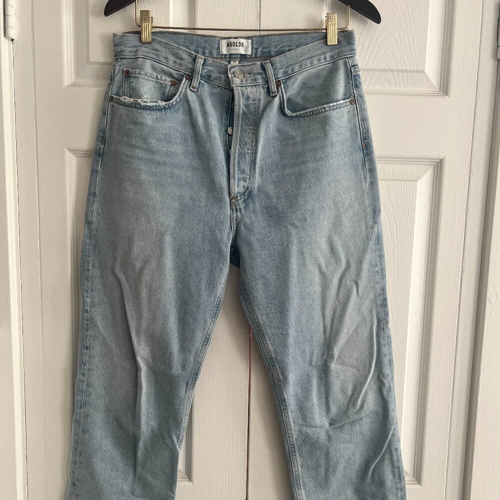 AGOLDE Pinch Waist 90s Jean, Color: Focus, Size 29